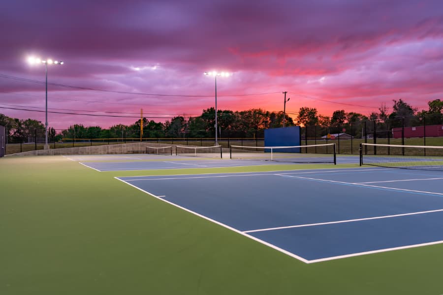 Tennis courts