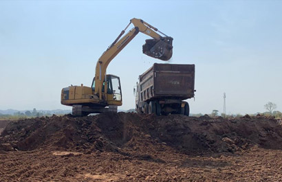 Earthworks, formation trimming & compaction