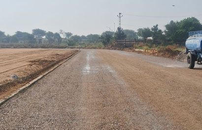 Base Course - 2nd layer - WMM on the surface