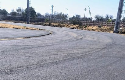 Asphalt Base - 1st layer - BM on the surface