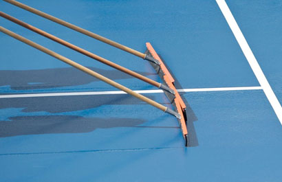 ITF line marking & curing for competition