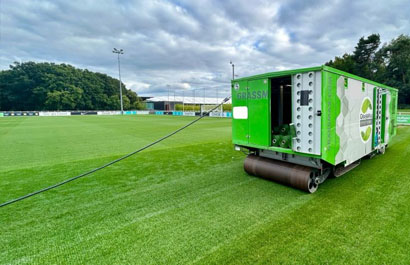 Hybrid Grass Installation & Stitching