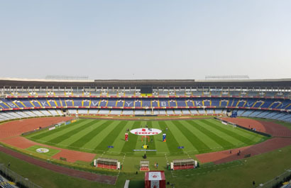 Ready to play field in place for training/matches